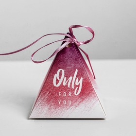 

Бонбоньерка Only for you, 7 × 7 × 7.5 см