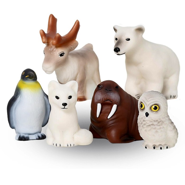 Набор «Животные Арктики и Антарктики» игровые фигурки весна набор животные арктики и антарктики