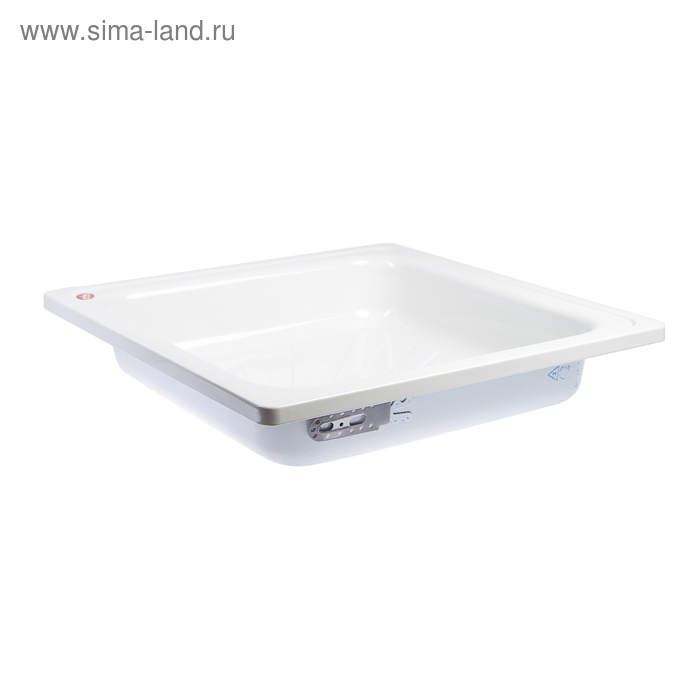 

Поддон душевой стальной ANTIKA, эмалированный, 800х800х150 мм, без сифона