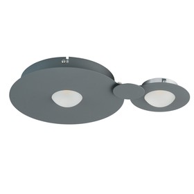

Светильник "Круз" 2x5Вт LED 3000K серый 35x22x3,5см