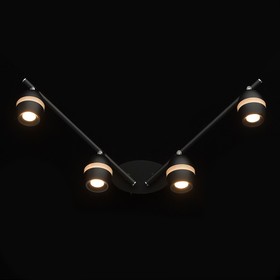 

Светильник "Этингер" 4x4Вт LED 3000K черный 62x68x17см