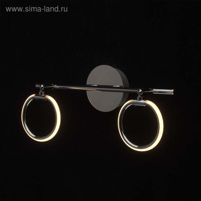 

Светильник «Этингер», 2x3Вт LED 3000K хром 37x10x21 см
