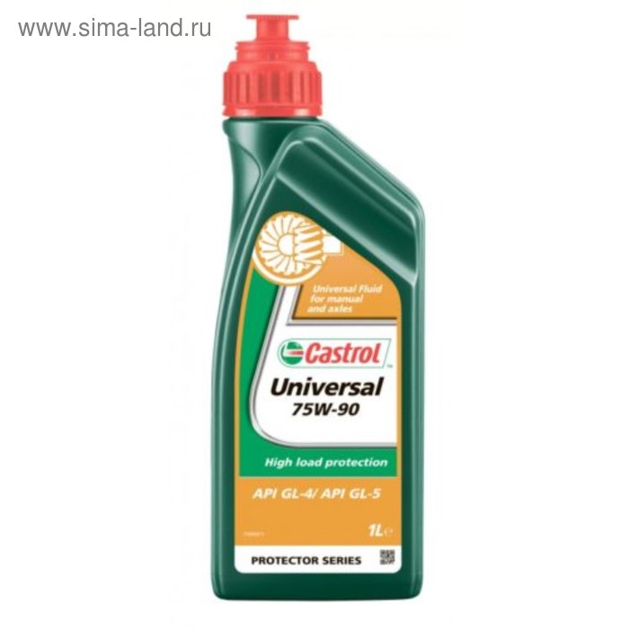 фото Масло трансмиссионное castrol universal 75w-90, 1 л