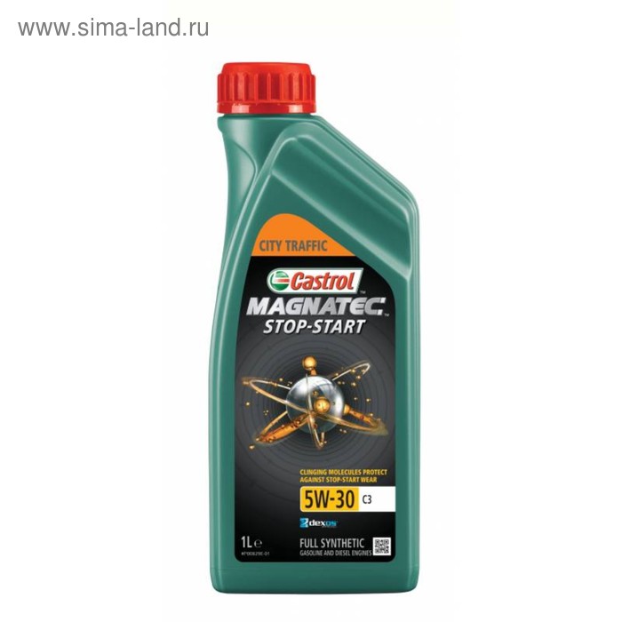 фото Масло моторное castrol magnatec stop-start 5w-30 c3, 1 л