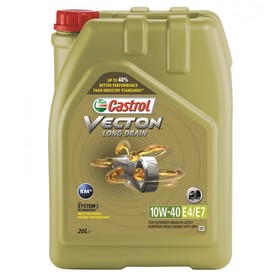 Масло моторное Castrol Vecton Long Drain 10W-40 E7, 20 л от Сима-ленд