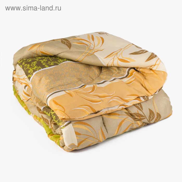 309 d одеяло синтепон цвет белый Одеяло, размер 172х205 см, цвет МИКС, синтепон