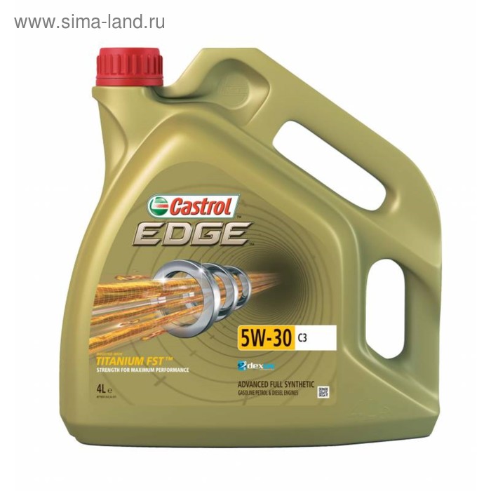Масло моторное Castrol EDGE 5W-30 C3, 4 л синтетика масло моторное castrol edge 5w 30 c3 1 л синтетика