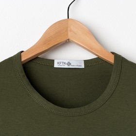 

Футболка мужская KAFTAN "Абсолютный рыбак" р-р 2XL(54), хаки