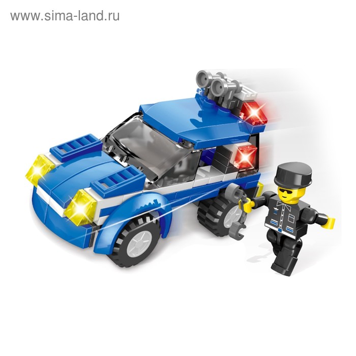 

Конструктор «Городской патруль», 97 деталей. в пакете