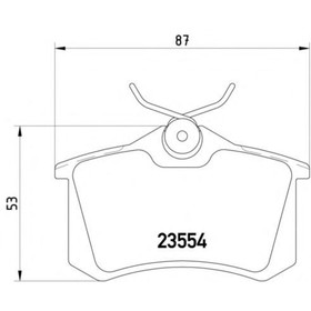 

Колодки тормозные TEXTAR 2355406