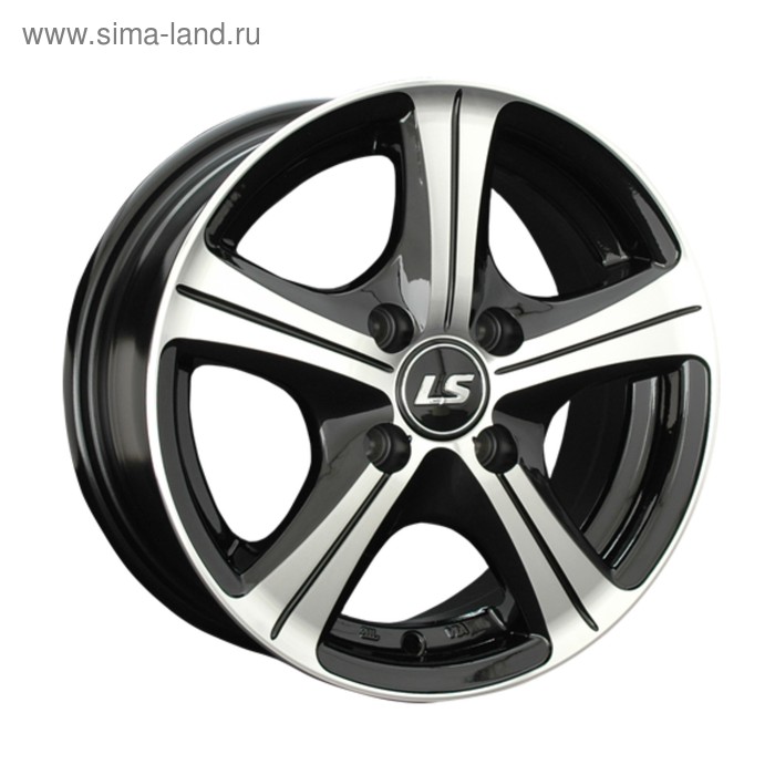 фото Диск литой ls 202 7x16 4x100 et40 d73,1 bkf (s044296 ) ls wheels