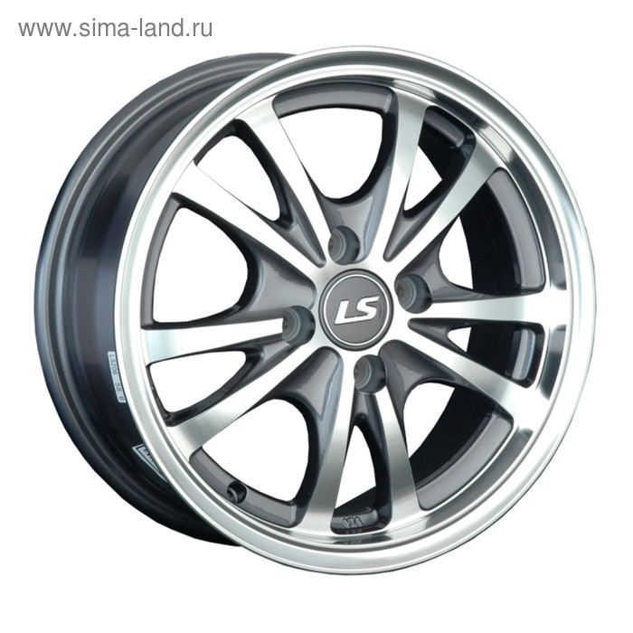 фото Диск литой ls 206 6x14 4x98 et35 d58,6 gmf (s024209 ) ls wheels