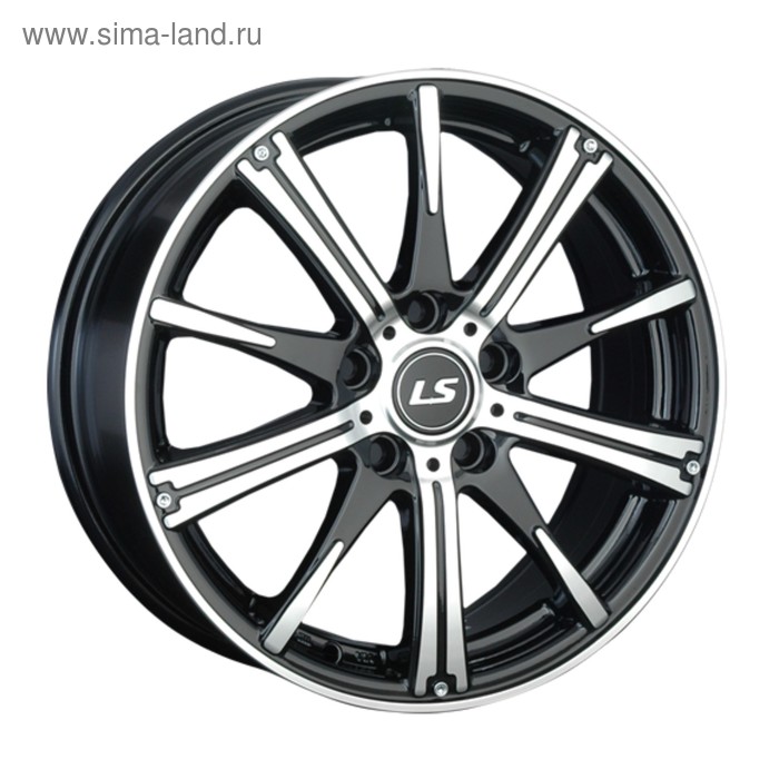 фото Диск литой ls 209 6x15 4x108 et47,5 d63,3 bkf (s044299 ) ls wheels