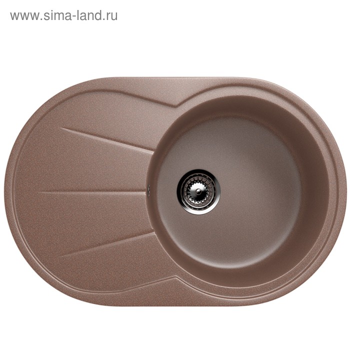

Мойка кухонная Ulgran U503-307, 750х480 мм, цвет терракот