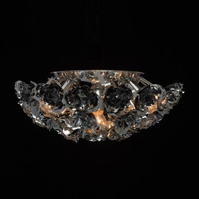 

Люстра "Розенхейм" 6x60Вт E14 хром 47x47x20см