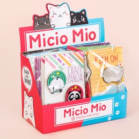 Набор значков в шоу-боксе, 20 шт