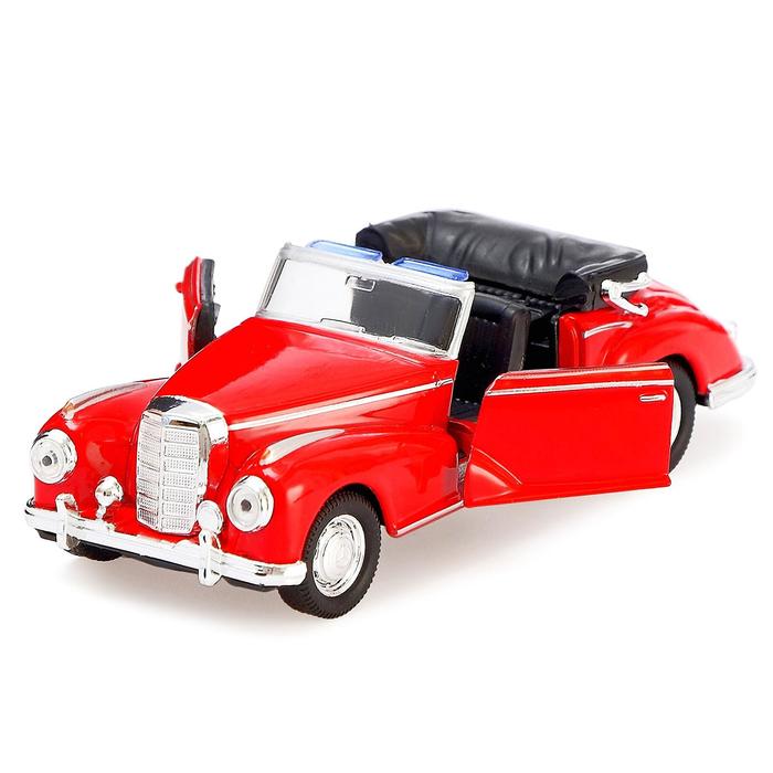 Машина винтажная Mercedes-Benz 300S, масштаб 1:34-39, цвета МИКС