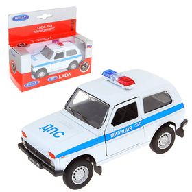 

Модель машины Lada «Милиция ДПС», масштаб 1:34-39