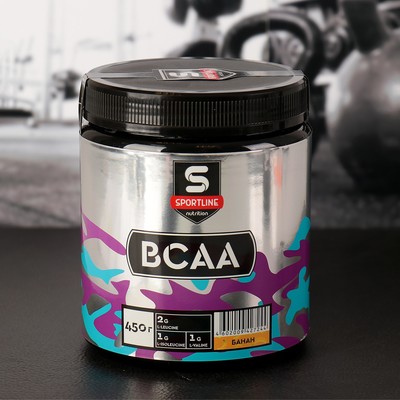 Аминокислоты SportLine BCAA 450g (Банан)