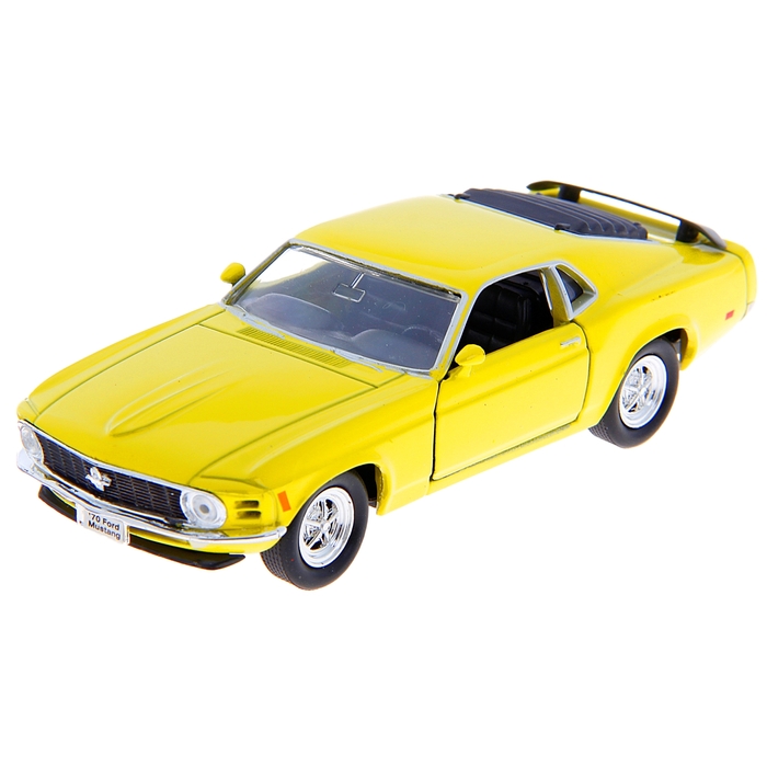 Машина винтажная Ford Mustang, масштаб 1:34-39, цвета МИКС