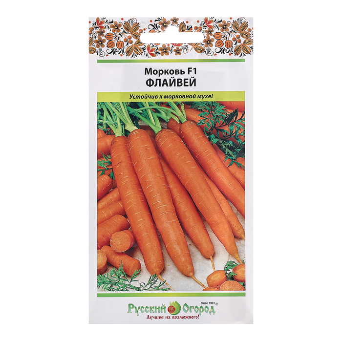 Семена Морковь Флайвей, F1, 100 шт. семена морковь вайт сатин f1 100 шт