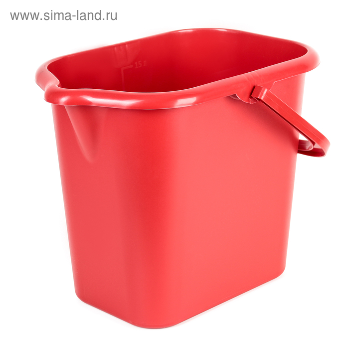Ведро Clever’s, 16 л, цвет МИКС