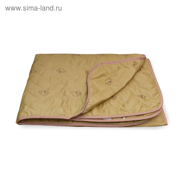 Одеяло Верблюд стеганое облегченное 140х205 см, полиэфирное волокно 150 гр/м2, п/э 100%