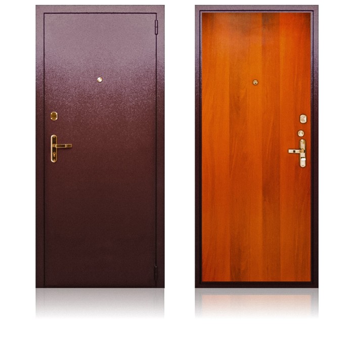 Входная дверь «Берлога ЭК2», 870 × 2050 мм, левая, цвет миланский орех дверь входная терморазрыв урал 3к тепло 2050x860 правое орех миланский