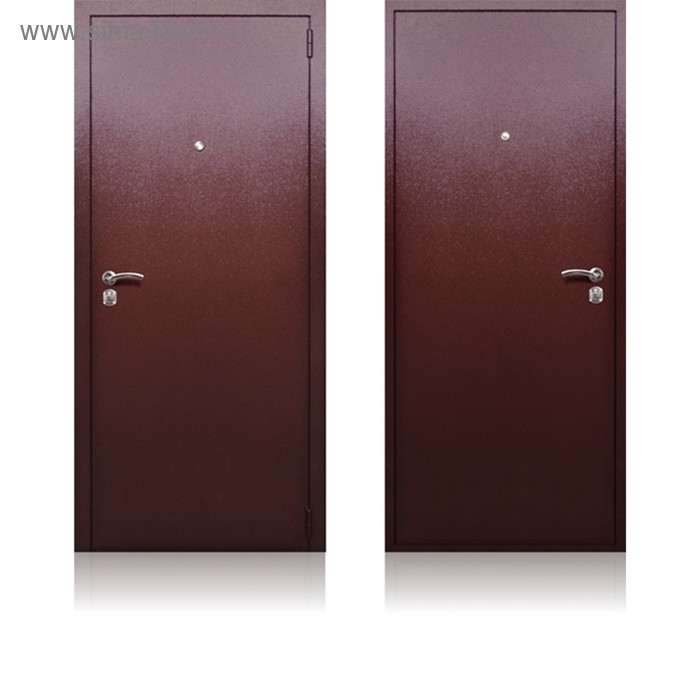 Входная дверь «Берлога СБ-3», 870 × 2050 мм, левая, цвет медный антик входная дверь alta tech 870 × 2050 мм левая цвет белый ясень горизонт