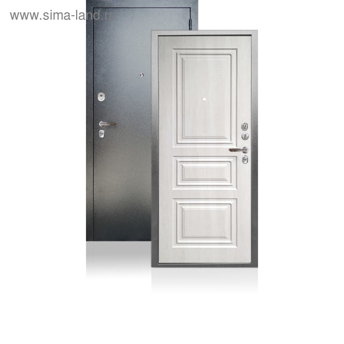 Входная дверь ARGUS «ДА-91», 870 × 2050 мм, левая, цвет крем филадельфия сейф дверь берлога ольга 870 × 2050 мм левая цвет антик серебро филадельфия крем