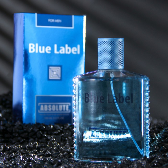 Туалетная вода мужская Absolute Blue Label, 100 мл (по мотивам Blue Label (Givenchy) туалетная вода мужская label 3 blue 100 мл по мотивам blue label givenchy