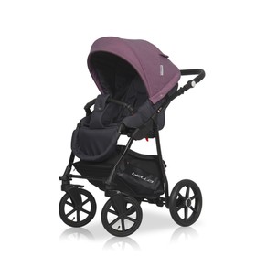 

Коляска 2 в 1 Bella Riko Basic, 04 серый-сиреневый