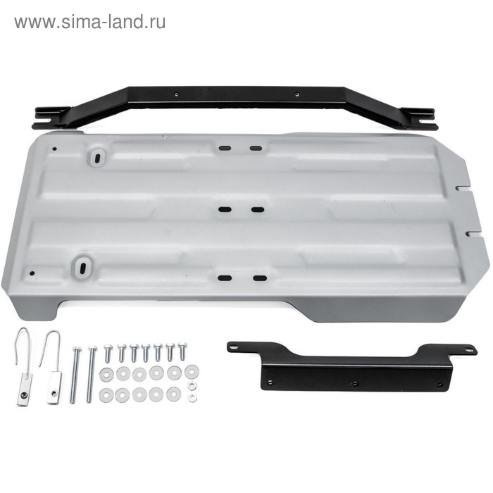 фото Защита кпп и рк для toyota land cruiser 150 prado 2009-2013, al 4 мм, 333.5785.1 rival