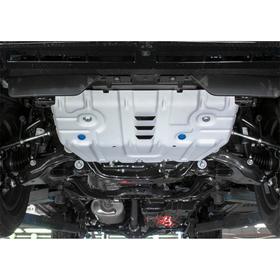 

Защита радиатора Rival для Lexus GX 460 2009-2013 2013-н.в./Toyota Land Cruiser Prado 150 2009-2017 2017-н.в., штампованная, алюминий 3 мм, с крепежом