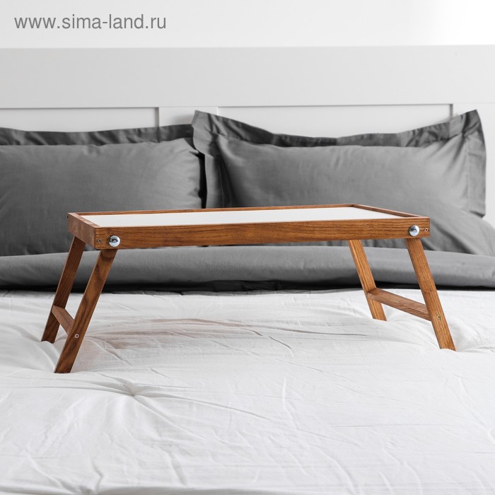 

Столик для завтрака "Ренессанс", 50х30 см, цвет итальянский орех, массив ясеня