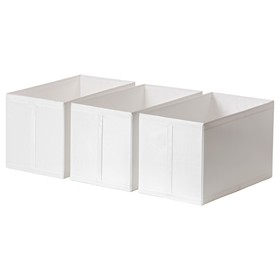 

Набор коробок СКУББ, 31x55x33 см, 3 шт, белый