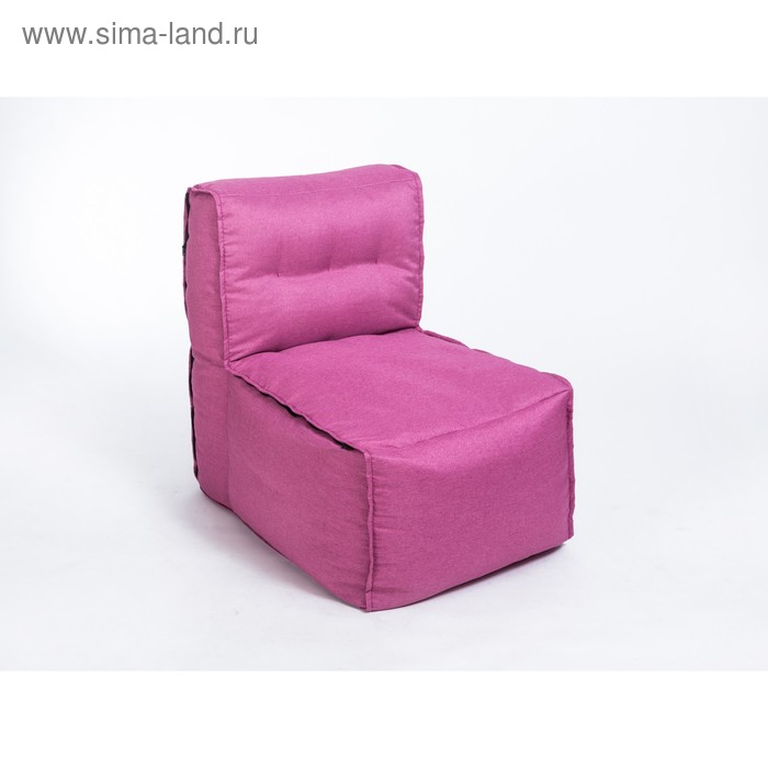 фото Кресло прямое «комфорт колор», размер 75 х 80 х 55 см, цвет сиреневый, рогожка wowpuff