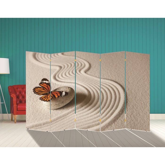 Ширма "Бабочка. декор 3" 250 × 160 см