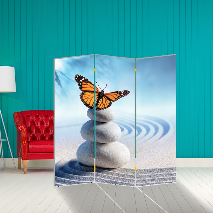 Ширма "Бабочка. декор 10", 160 × 150 см