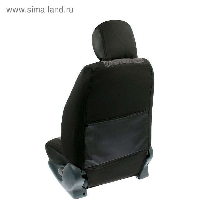 

Авточехлы жаккард для Renault Logan 2014-2017 40/60, без AirBag, набор