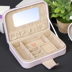 

Шкатулка кожзам для украшений "Пизанская башня" 5,5х20х14,5 см