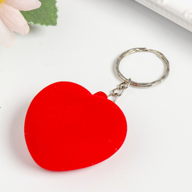 

Брелок на кольце бархатный пищит "Сердце" 4,5х4,5х2,5 см