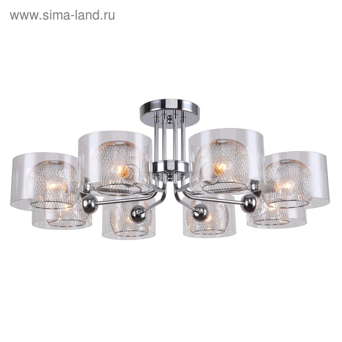 

Люстра Tortus 8x40Вт Е14 64x64x26см