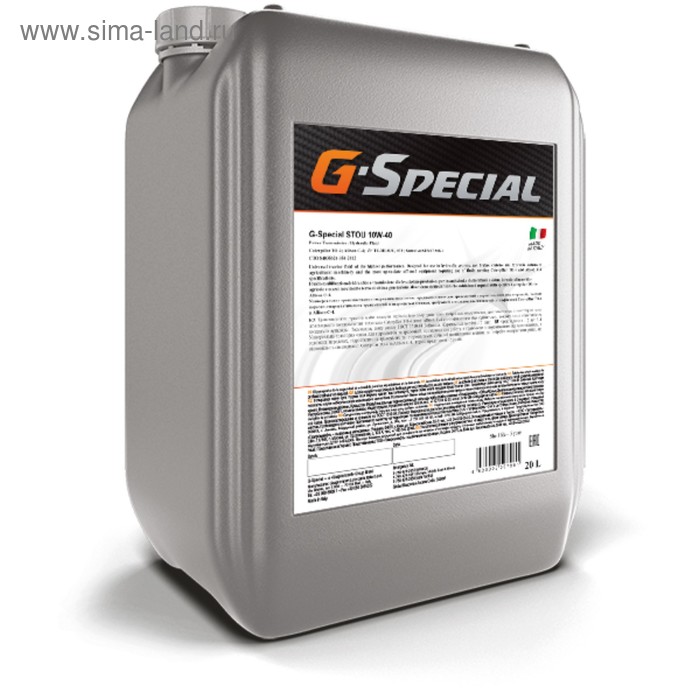 фото Масло тракторное g-special utto 10w-30, 20 л g-energy