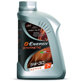 Масло моторное G-Energy Synthetic Active 5W-30, 1 л от Сима-ленд