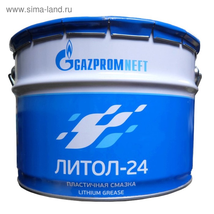 фото Смазка gazpromneft литол-24, 10 л