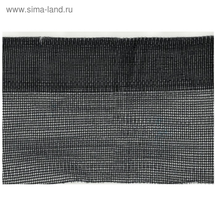 фото Сетка защитная, 6 × 50 м, плотность 120 г/м², с усиленным краем - 6 см, чёрная rendell