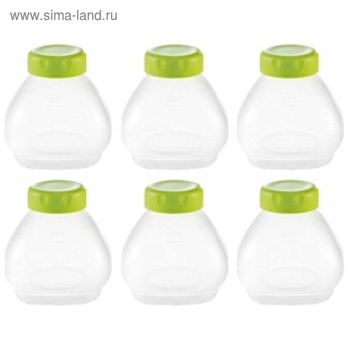 

Набор бутылочек для питьевого йогурта Tefal Multidelice, 6 шт