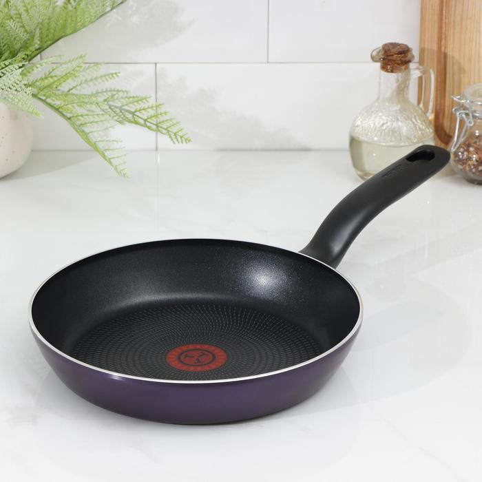 фото Сковорода tefal cook right, чёрная смородина, 24 см