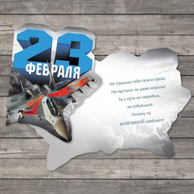 

Открытка поздравительная «С Днем Защитника Отечества!», 12 × 15 см